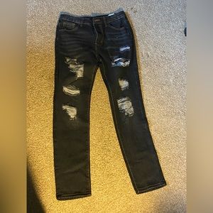 Black Ripped Jeans